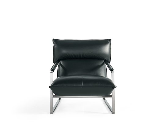THE PAVO CURVE ARM CHAIR - BLACK