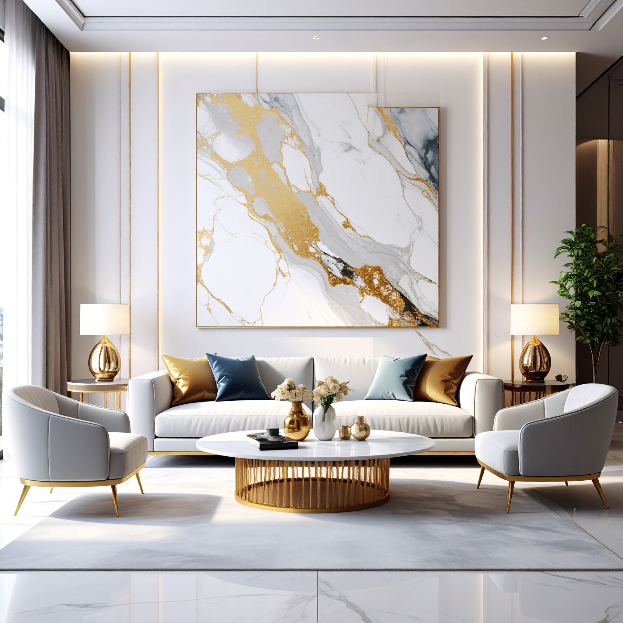 Sleek Modern Furnishings