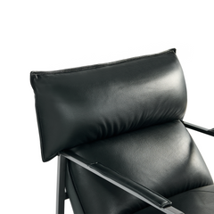 THE PAVO CURVE ARM CHAIR - BLACK