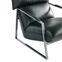 THE PAVO CURVE ARM CHAIR - BLACK